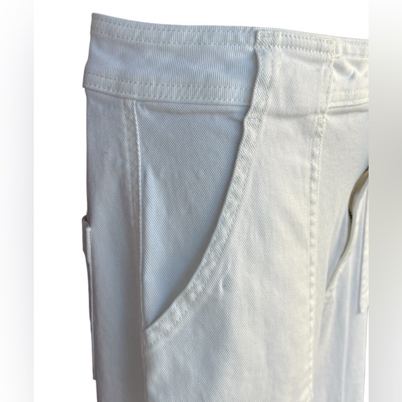 Mined by Los Angeles women’s white wide leg denim jeans size 7 preloved no flaws - Picture 9 of 9